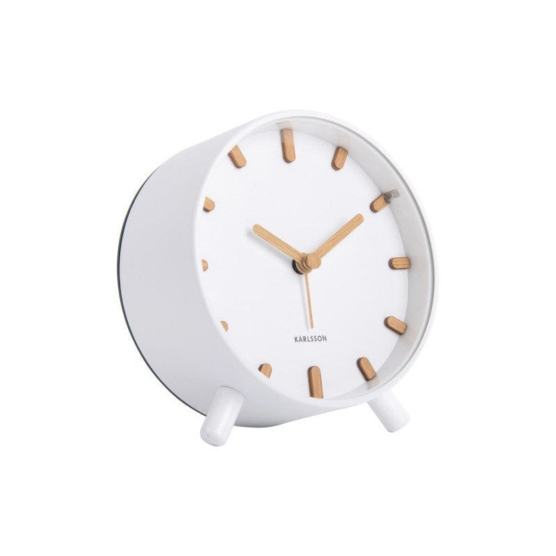 Grace Alarm Clock White