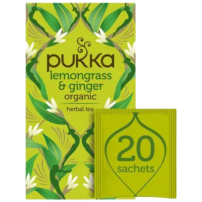 Pukka Lemongrass & Ginger Tea - 20 Sachets