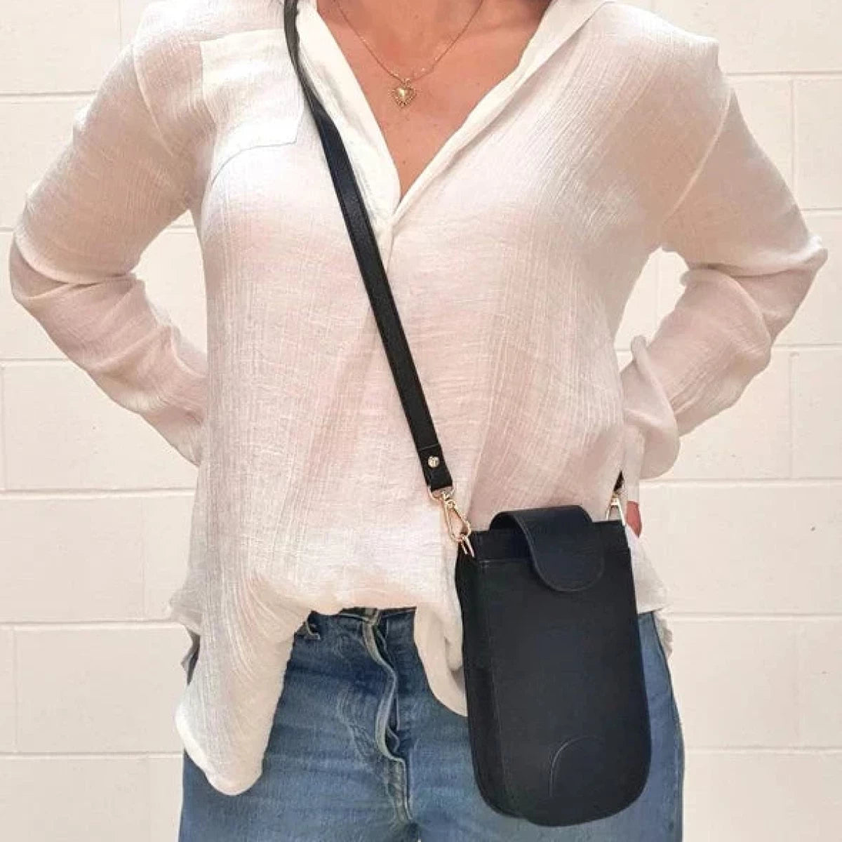 Hello Friday Lexi Phone Bag Black
