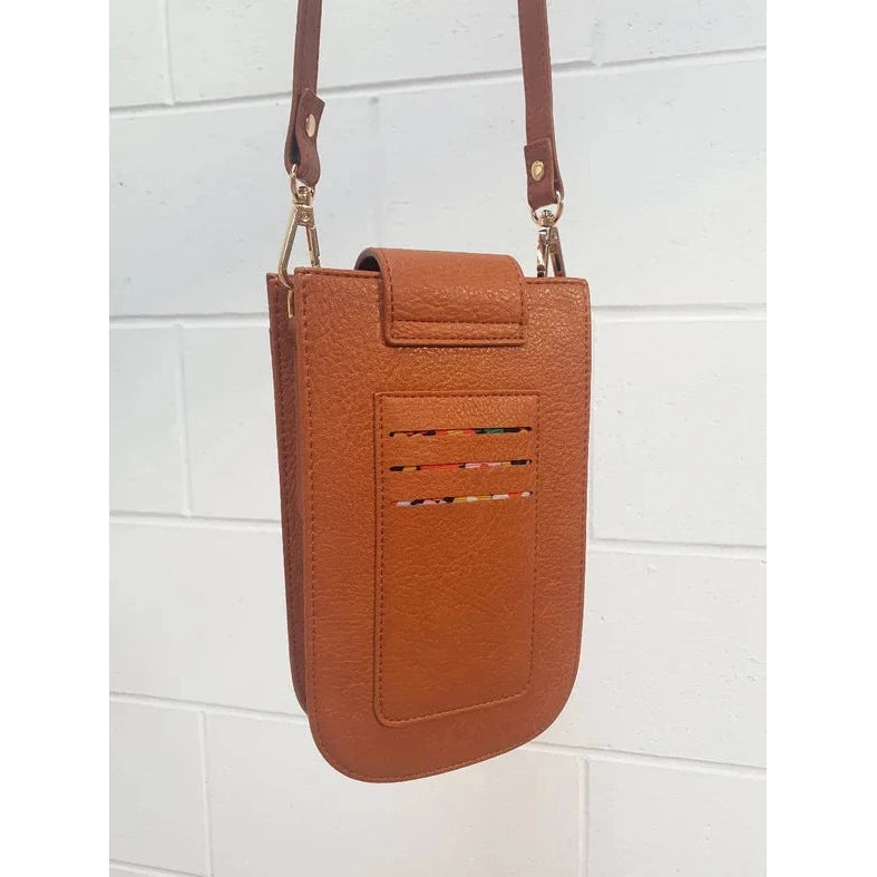 Hello Friday Lexi Phone Bag Tan
