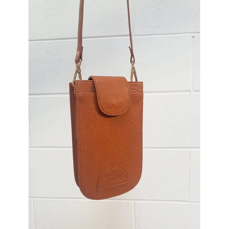 Hello Friday Lexi Phone Bag Tan