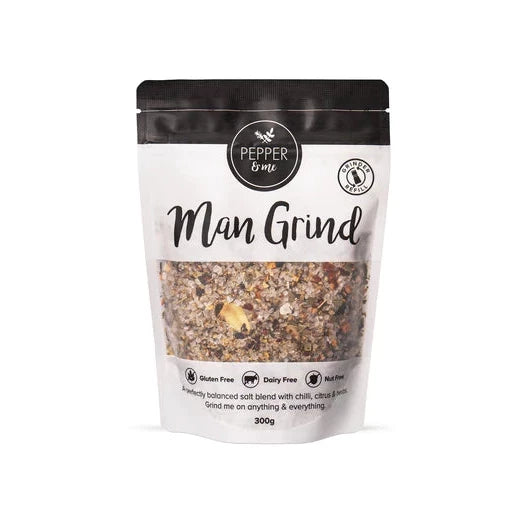Man Grind Salt Blend Refill- 300g Bag