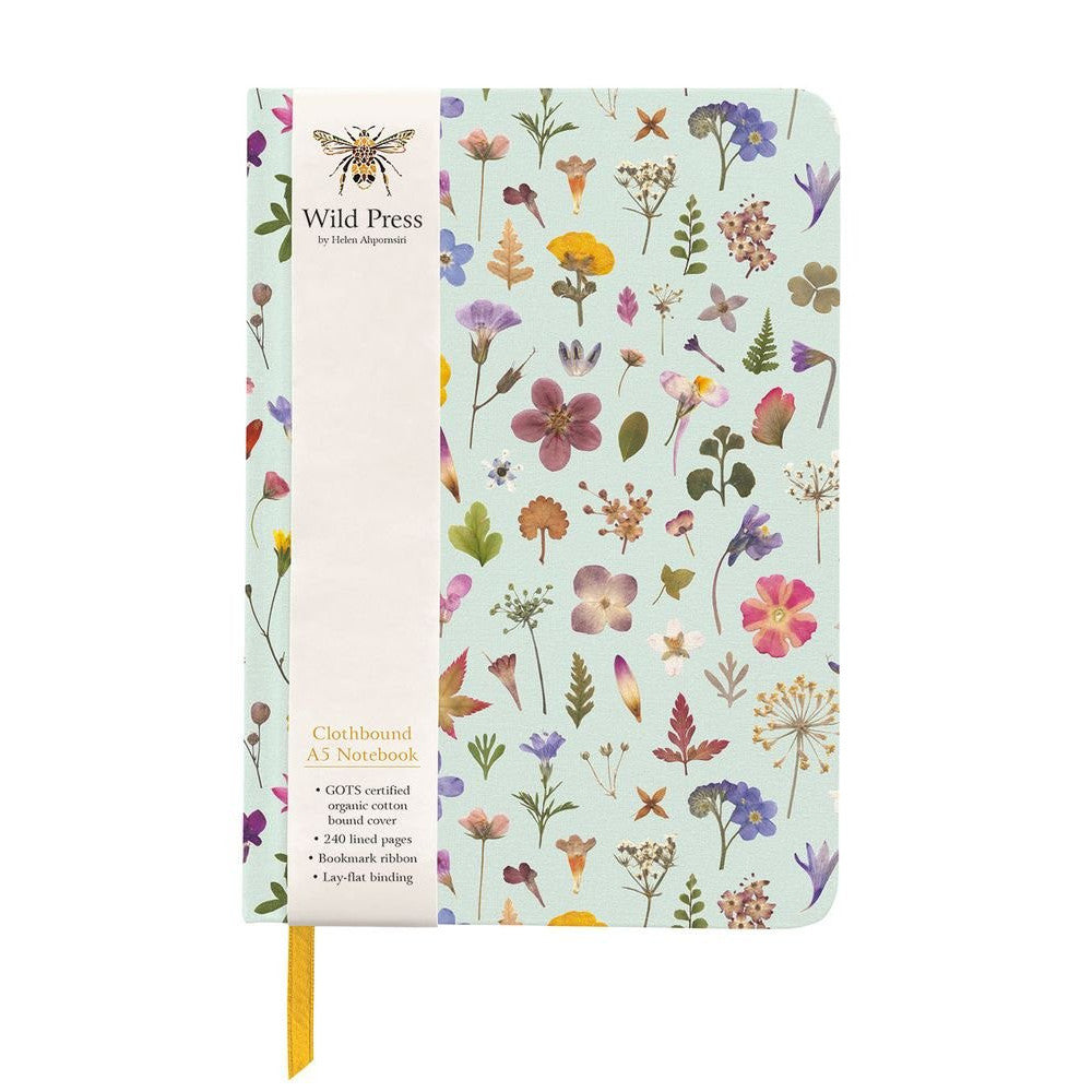 Mint Meadow A5 Clothbound Journal