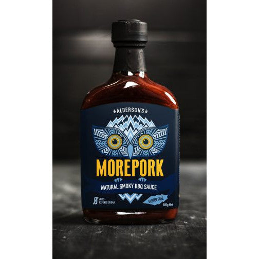 Alderson’s Morepork BBQ Sauce 400G-front.jpg