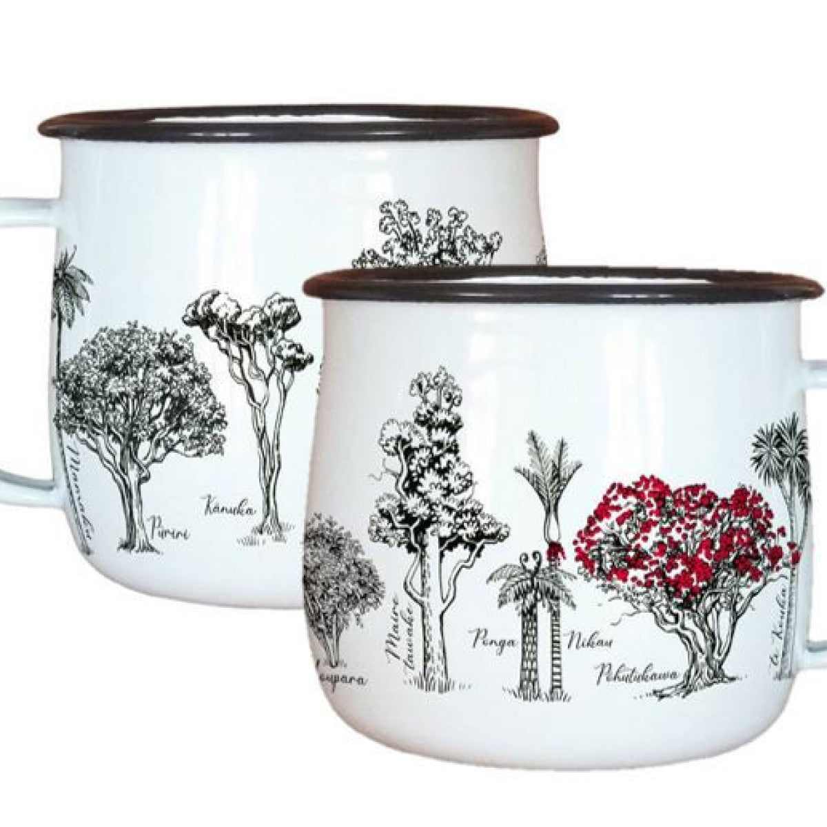 Wlofkamp & Stone Enamel Mug