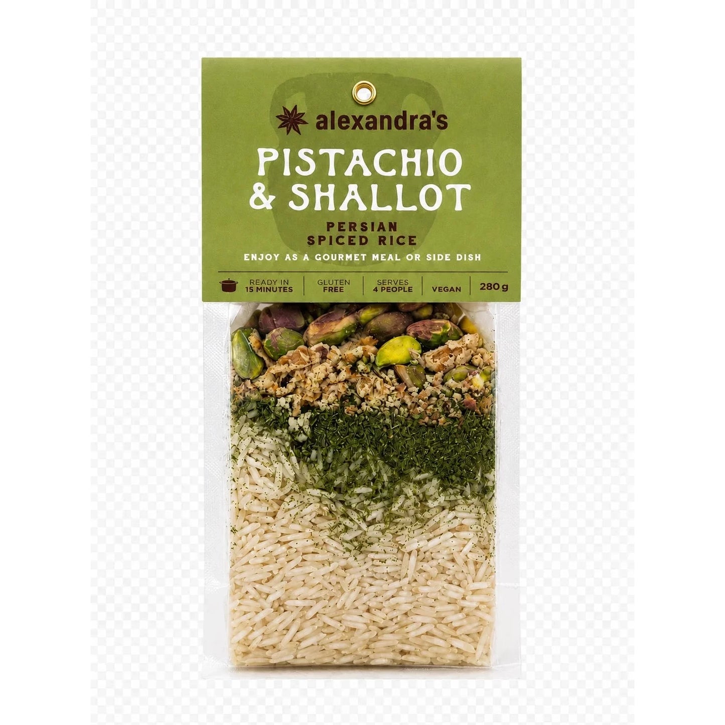 Alexandra's Persian Spiced Rice - Pistachio & Shallot