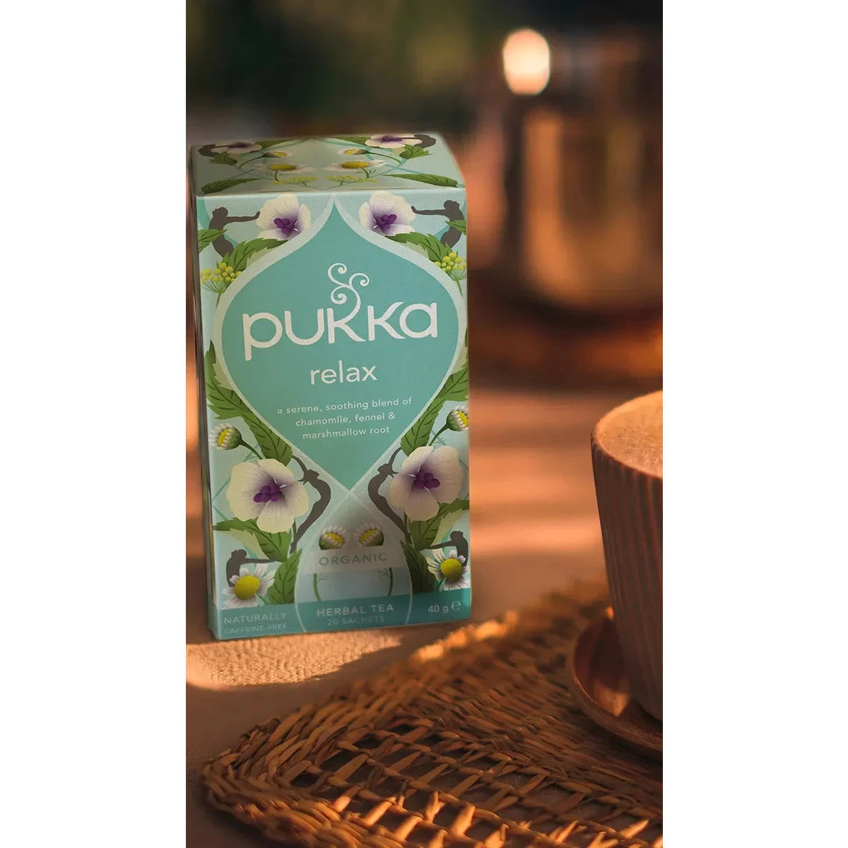 Pukka Relax Tea Herbal Tea Sachets
