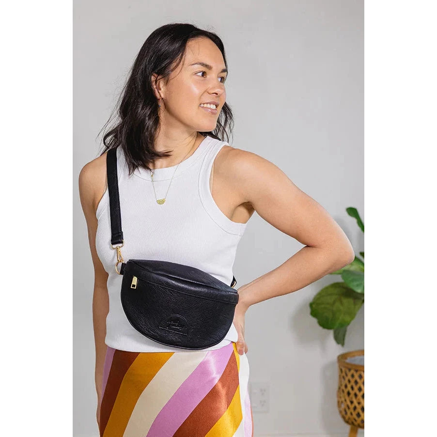 Hello Friday Scarlett Sling Bag Black