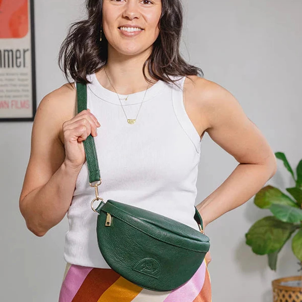 Hello Friday Scarlett Sling Bag Olive