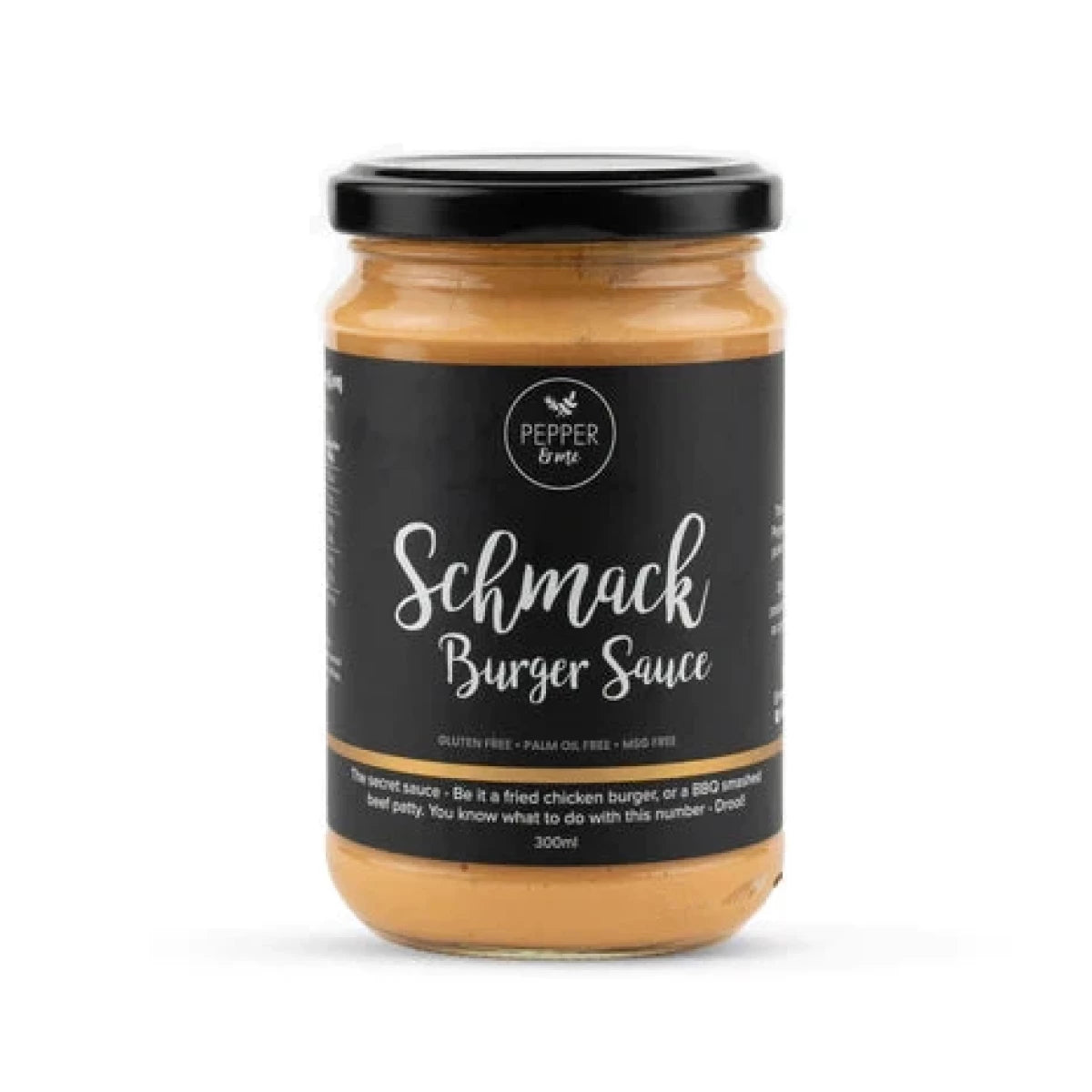 Pepper & Me Schmack Burger Sauce