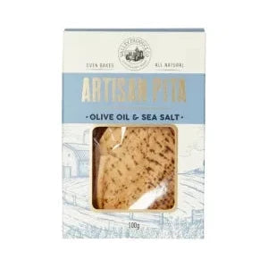 Artisan Pita Box Olive & Sea Salt 100g