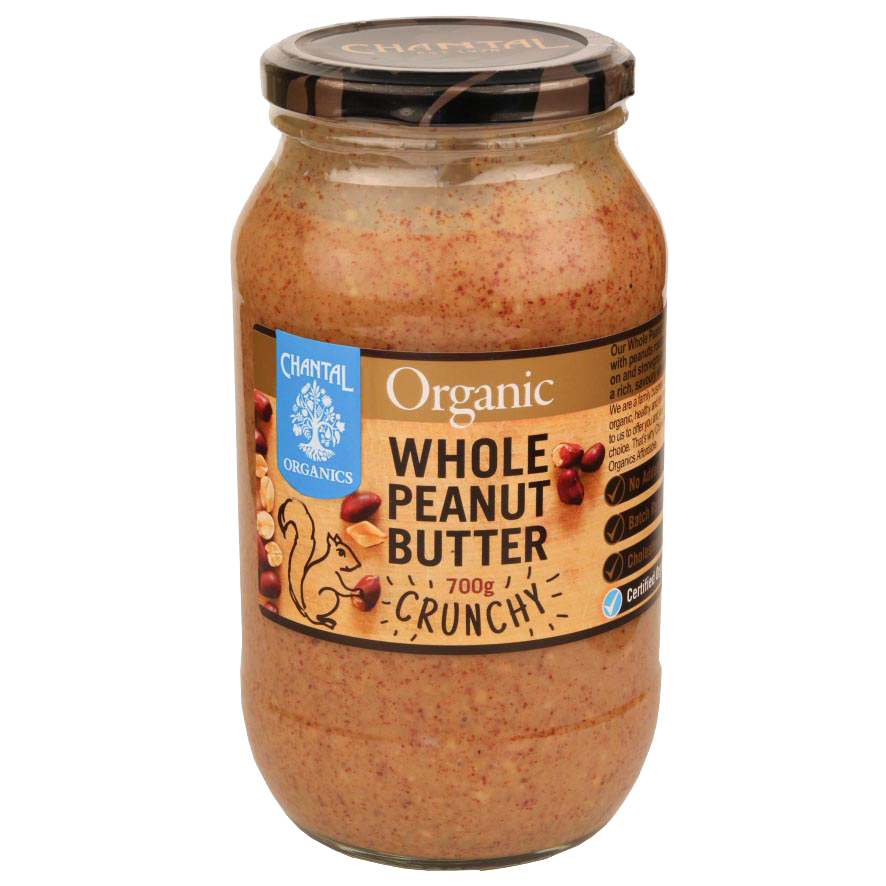 Chantal Whole Crunchy Peanut Butter 700G-front.jpg
