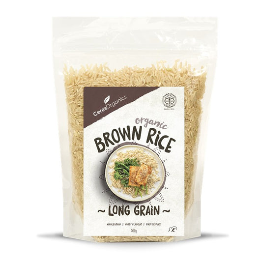 Ceres Organics Long Grain Brown Rice – 500g-front.jpg