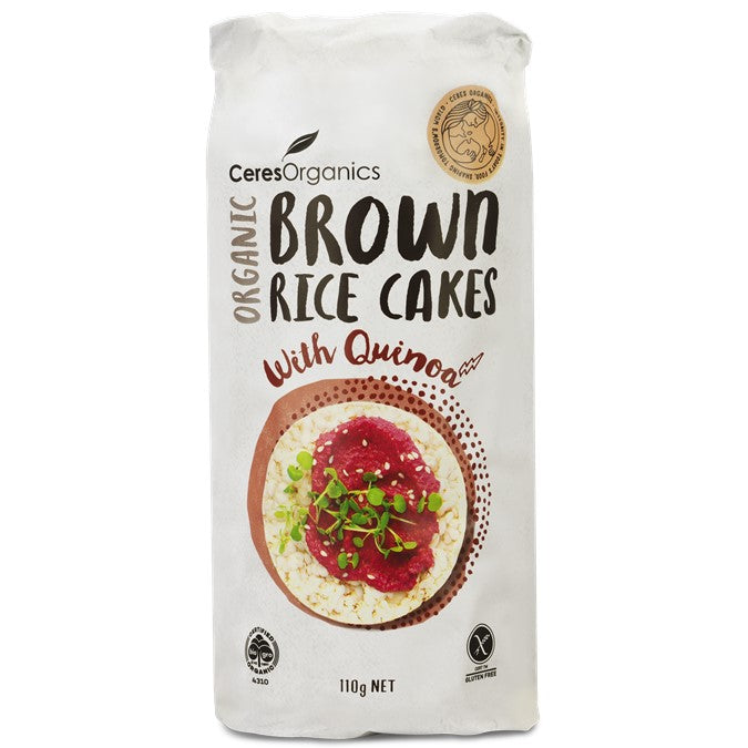 Brown Rice Cakes with Quinoa & no Nasty Stuff 110G -front.jpg