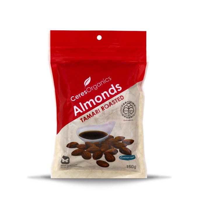 Tamari Roasted Almonds Snack Size Resealable Pouch 150G-front.jpg
