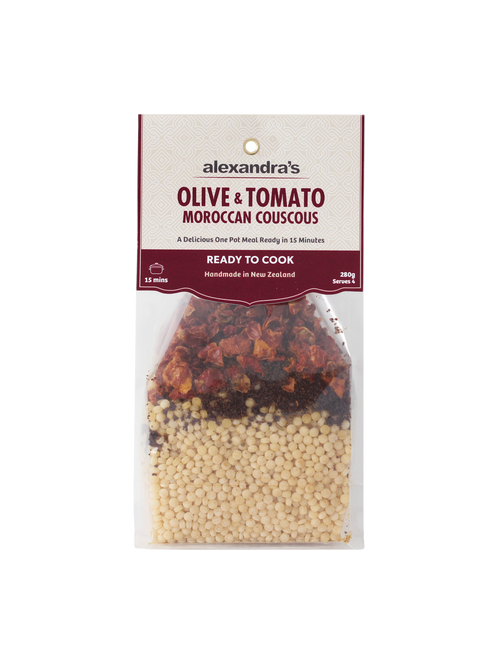 Olive & Tomato Moroccan Couscous Ready To Cook Meal 280G -front.jpg