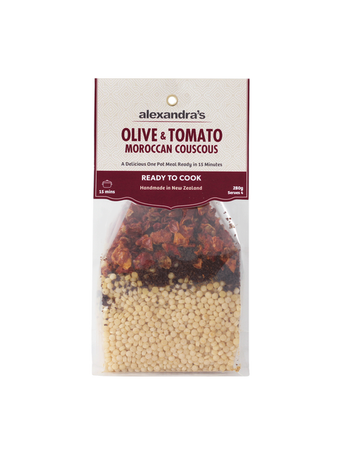 Olive &#038; Tomato Moroccan Couscous Ready To Cook Meal 280G -front.jpg