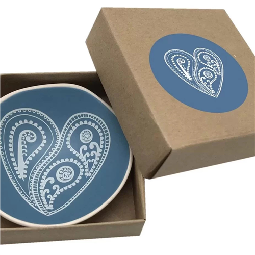 Jo Luping Light Blue Tarawera Fern Placemat