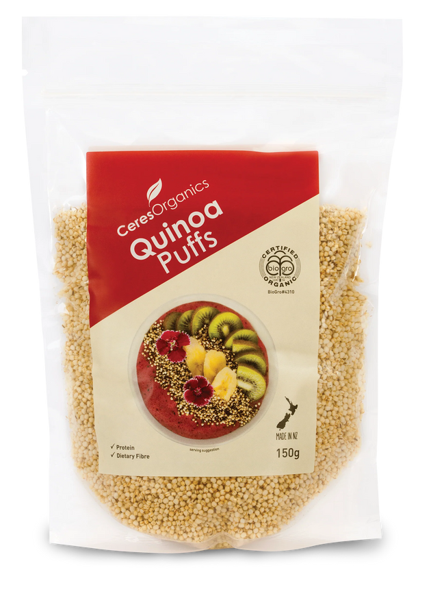 Organic Quinoa Puffs 150g