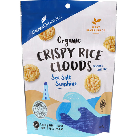 Crispy Rice Clouds, Sea Salt