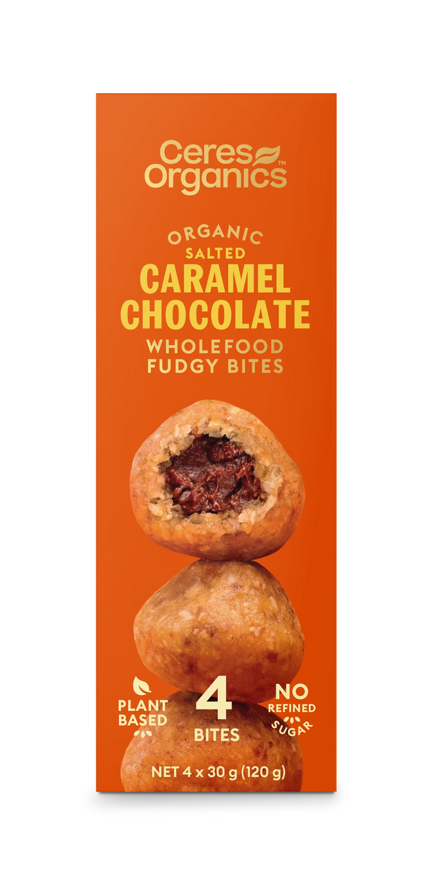 Caramel Chocolate Fudgy Bites