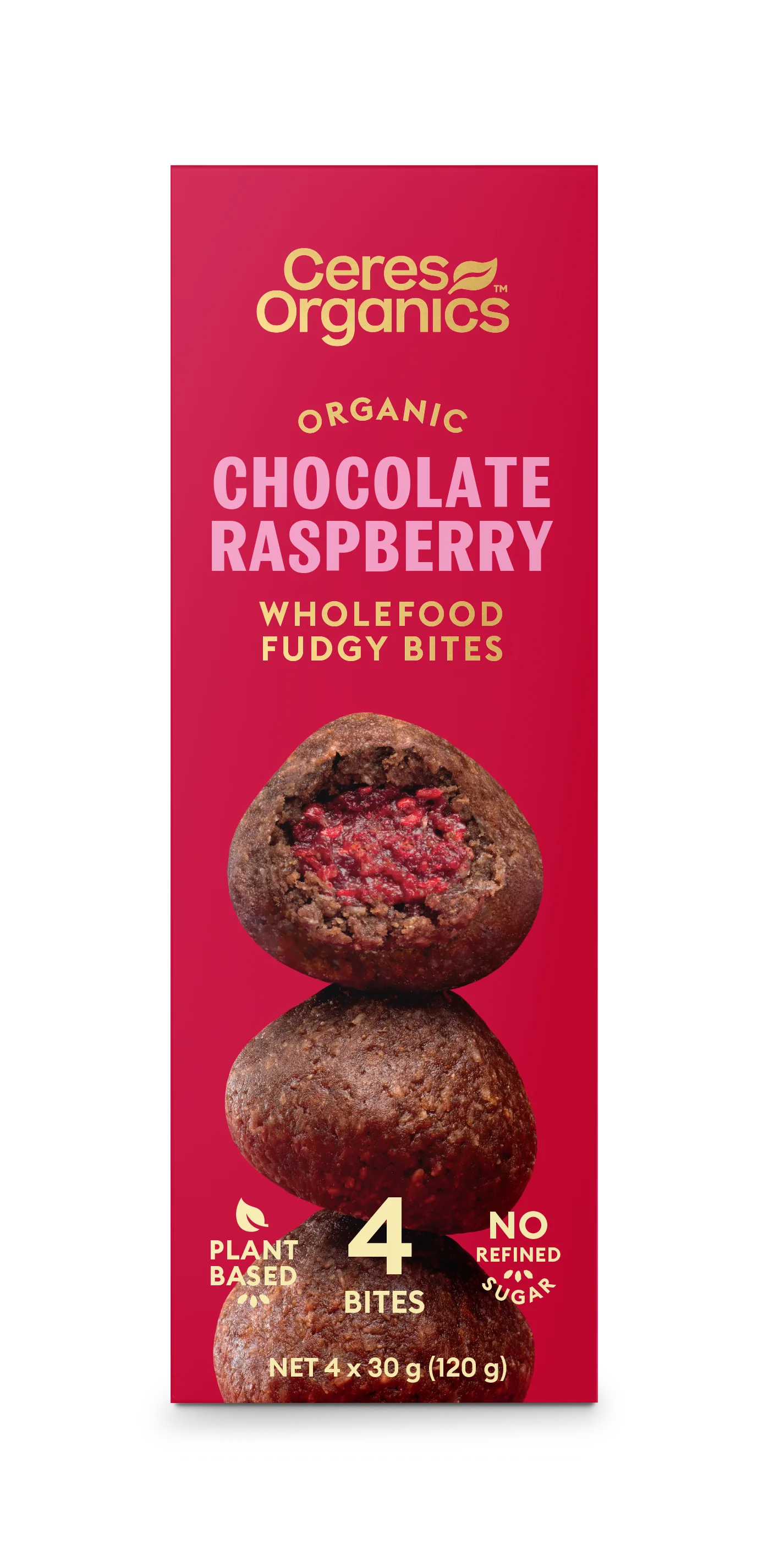 Chocolate Raspberry Fudgy Bites
