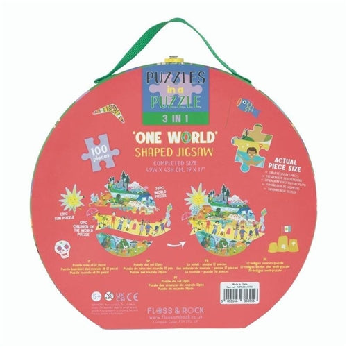 One World 3 In 1 Jigsaw Puzzle
