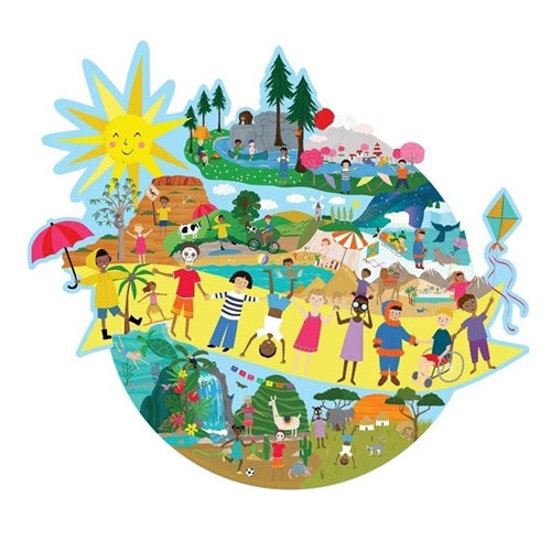 One World 3 In 1 Jigsaw Puzzle