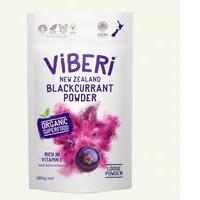 Viberi Organic Blackcurrant Powder 180g