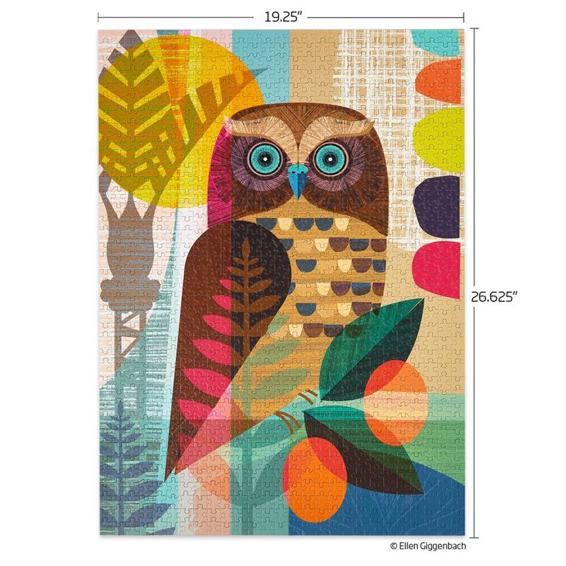 Werkshoppe Ruru Owl 1000 Piece Puzzle