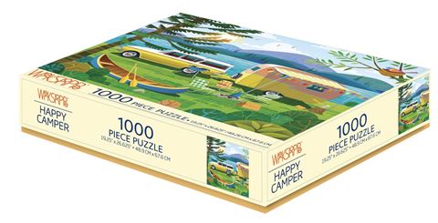 Wekshoppe Happy Camper 1000 Piece Puzzle