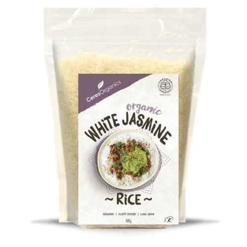 Organic Jasmine White Rice 500G