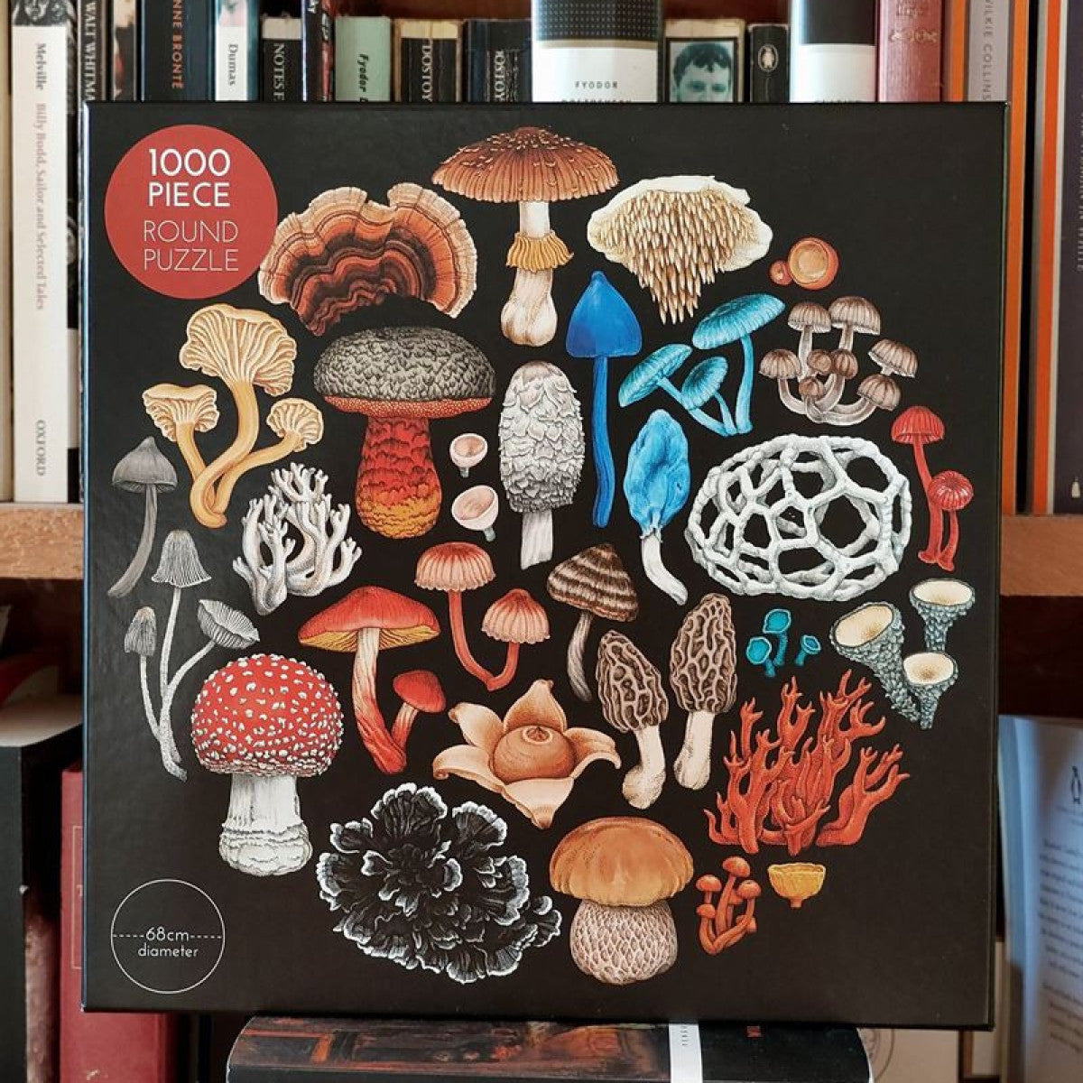 Wolfkamp & Stone Fungi 1000 Piece Round Puzzle
