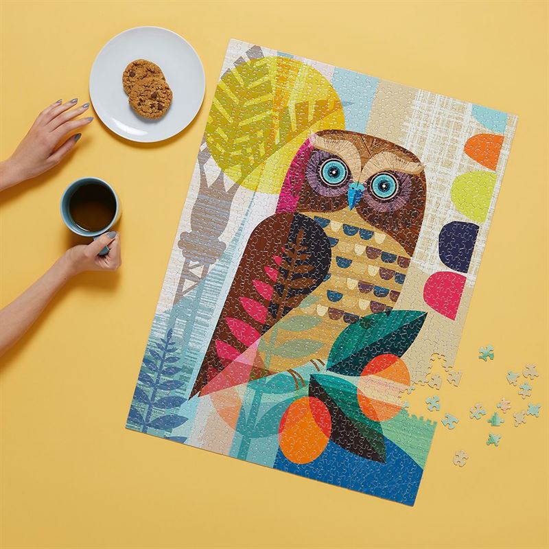 Werkshoppe Ruru Owl 1000 Piece Puzzle