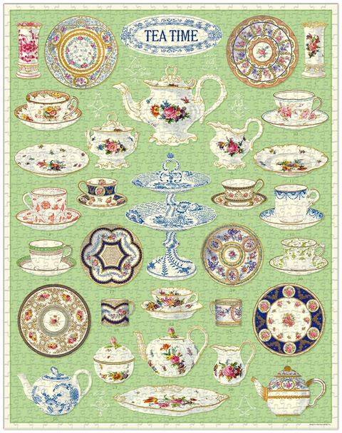 Tea Time 1000 Piece Jigsaw Puzzle