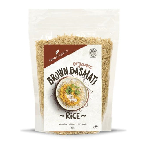 Organic Fragrant Brown Basmati Rice 500G