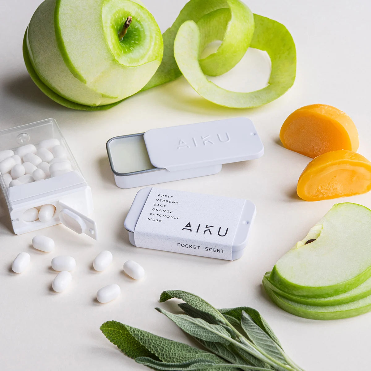 Aiku Pocket Scent Sherbert White
