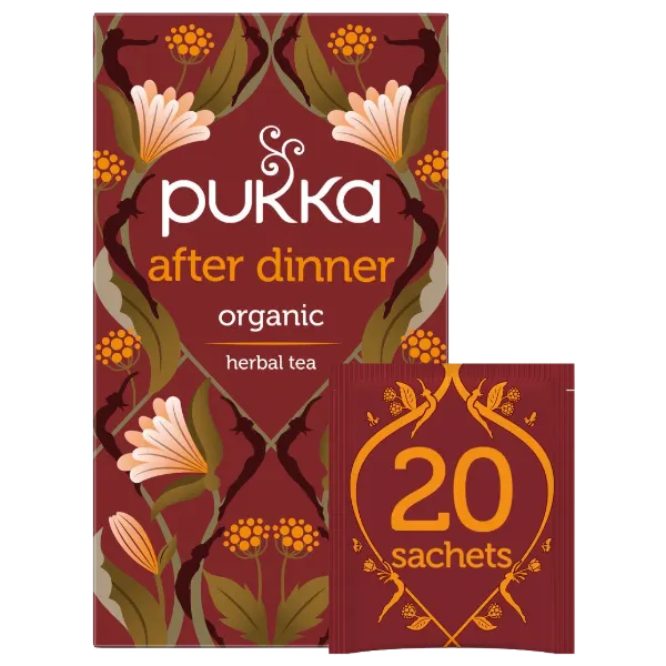 Pukka After Dinner Tea - 20 Herbal Tea Sachets