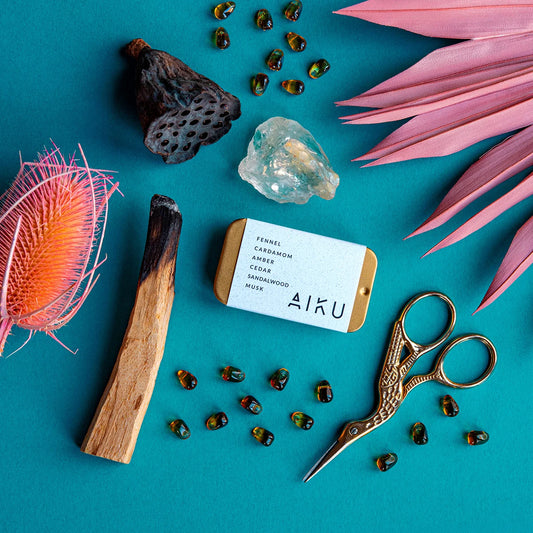 Aiku Pocket Scent Ember Gold