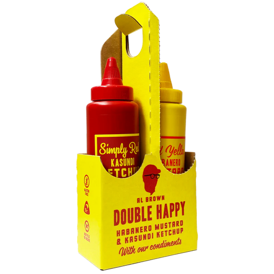 Al Brown Double Happy Sauce 2pk