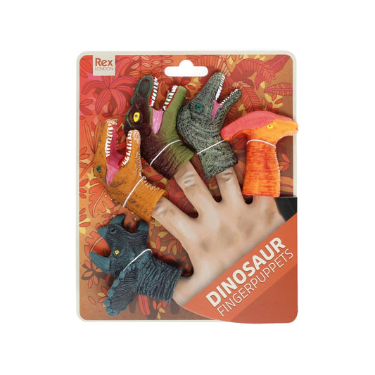 Animal Finger Puppets Safari