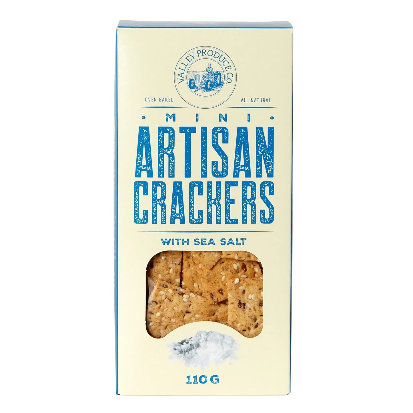 Artisan Crackers with Sea Salt