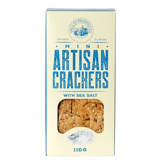 Artisan Crackers with Sea Salt