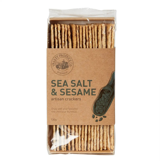 Artisan Flat Bread Sea Salt & Sesame