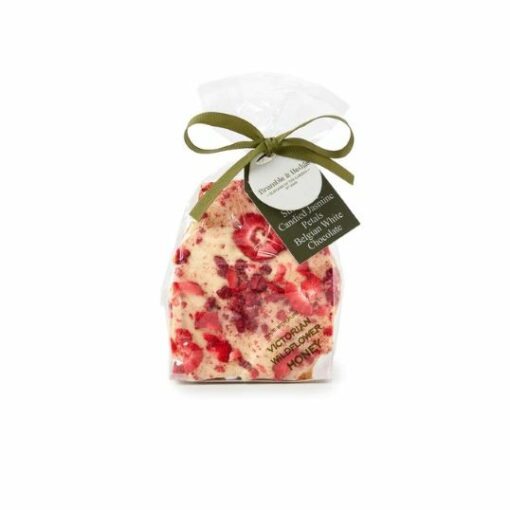 Bramble & Hedge Raspberry, Strawberry & White Belgian Chocolate Honeycomb