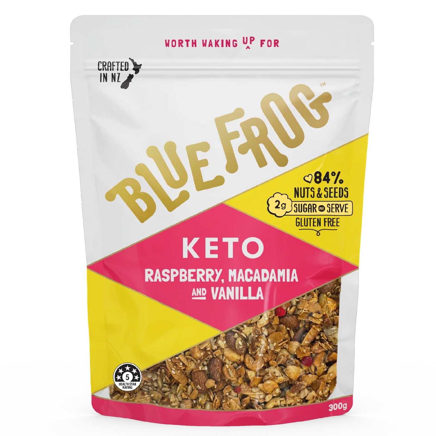 Keto Raspberry, Macadamia & Vanilla