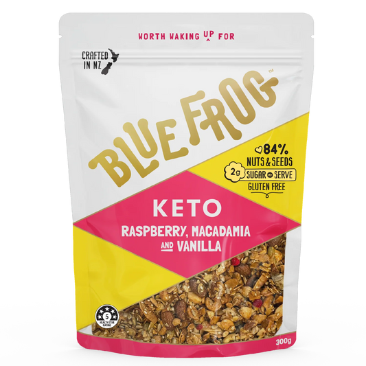 Keto Raspberry, Macadamia & Vanilla