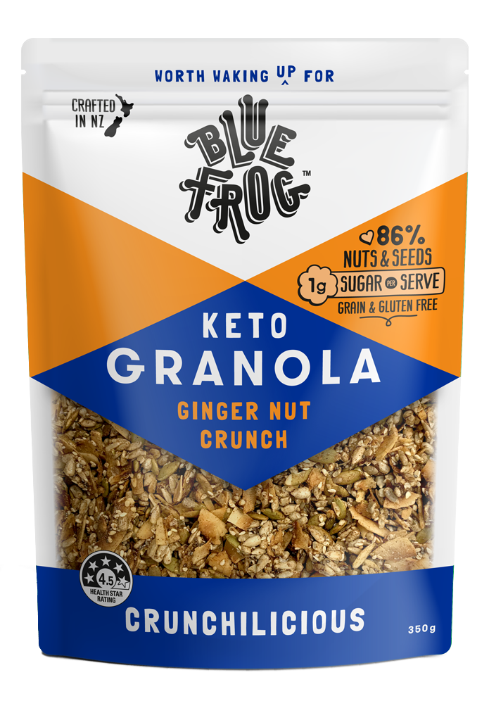 Keto Granola, Ginger Nut Crunch