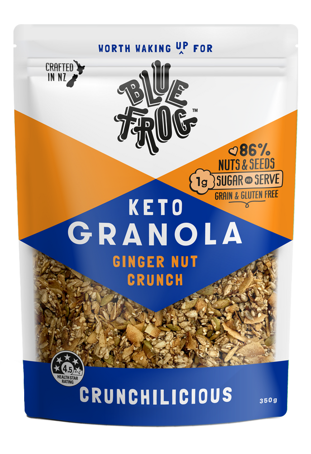 Keto Granola, Ginger Nut Crunch