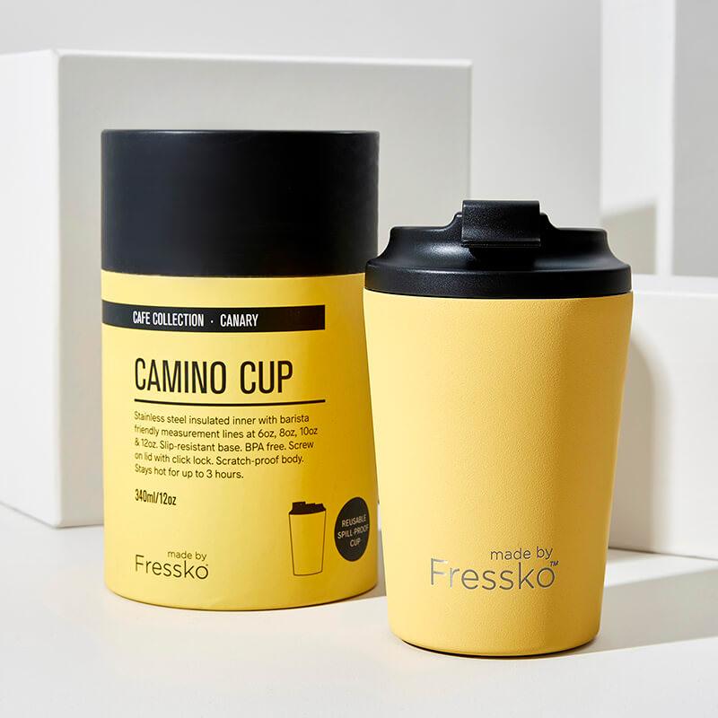 Fressko Camino  Reusable Coffee Cup Canary